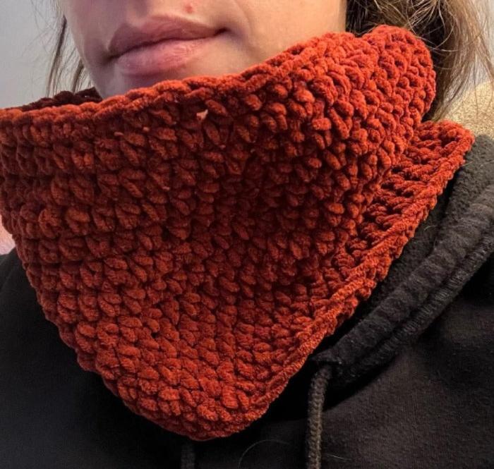 Burnt Neck Cowl - GreenEyes Design