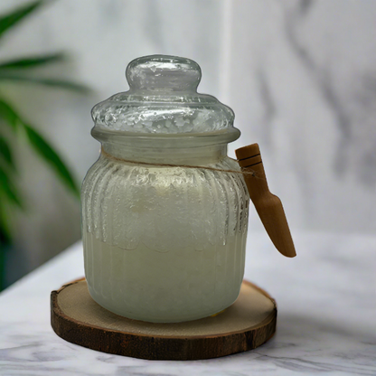Amber Moss Natural Salt Scrub - GreenEyes Design