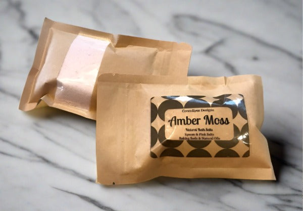 Amber Moss Natural Salt Soak - GreenEyes Design