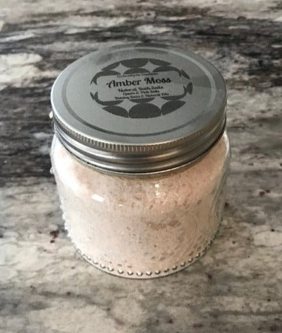 Amber Moss Natural Salt Soak - GreenEyes Design